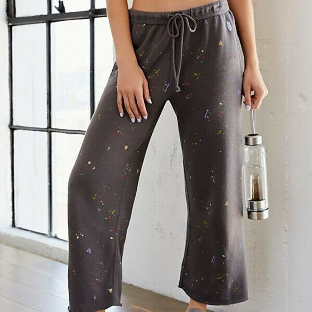 Free People Sidleine Printed Yoga/Lounge Pants